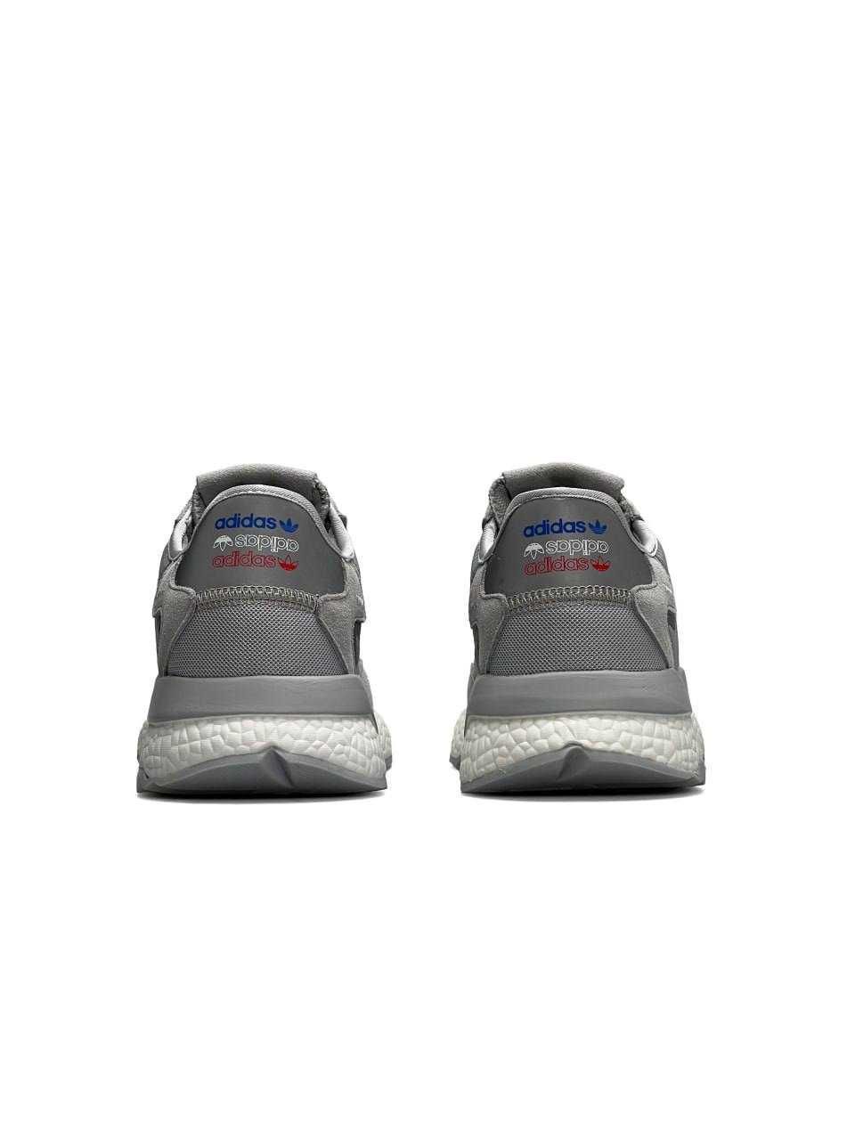 Adidas Nite Jogger Gray кроссовки мужские adidas gray (адидас)