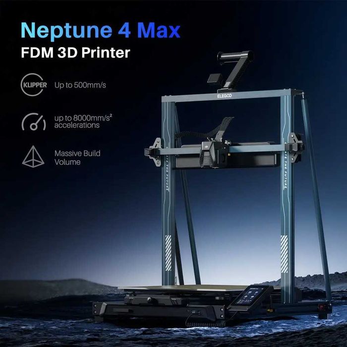 3D-принтер ELEGOO NEPTUNE 4 MAX \ 3д Принтер \ Принтер