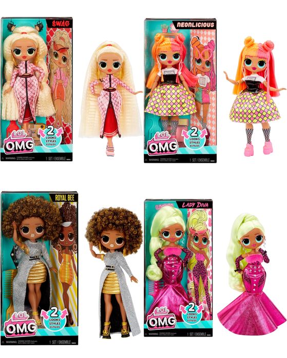 LOL Surprise OMG Swag Lady Diva Royal Bee Neonlicious ЛОЛ ОМГ оригінал