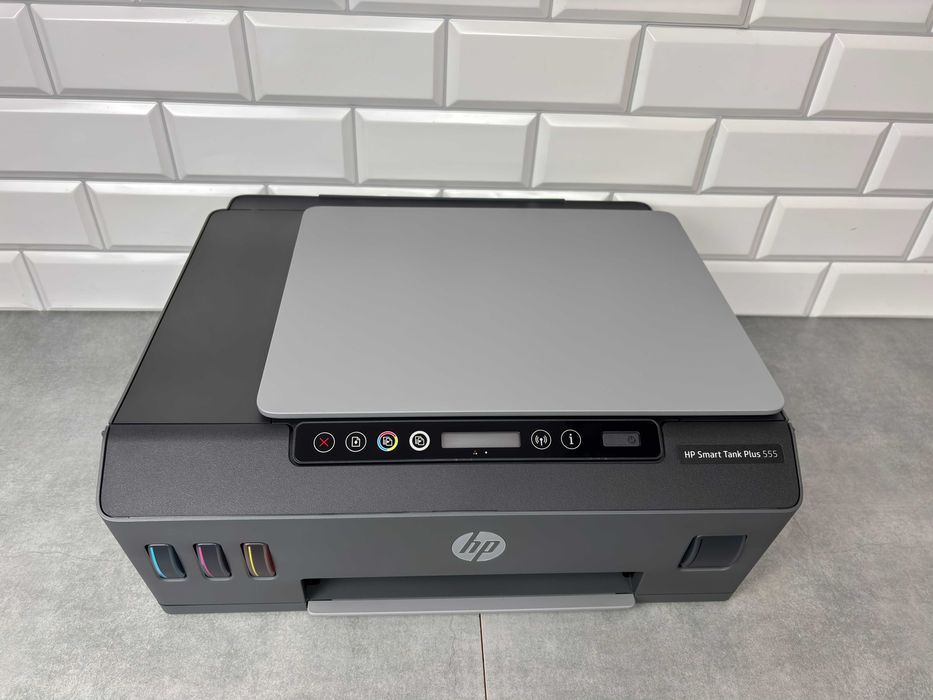 [OD FIRMY]HP Smart Tank 555 wifi skaner tusze z butelki ksero kolor gw