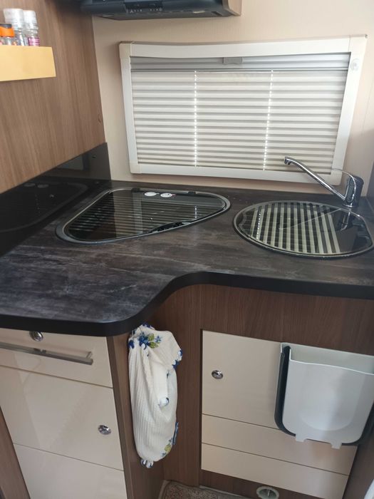 Autocaravana challenger cama central