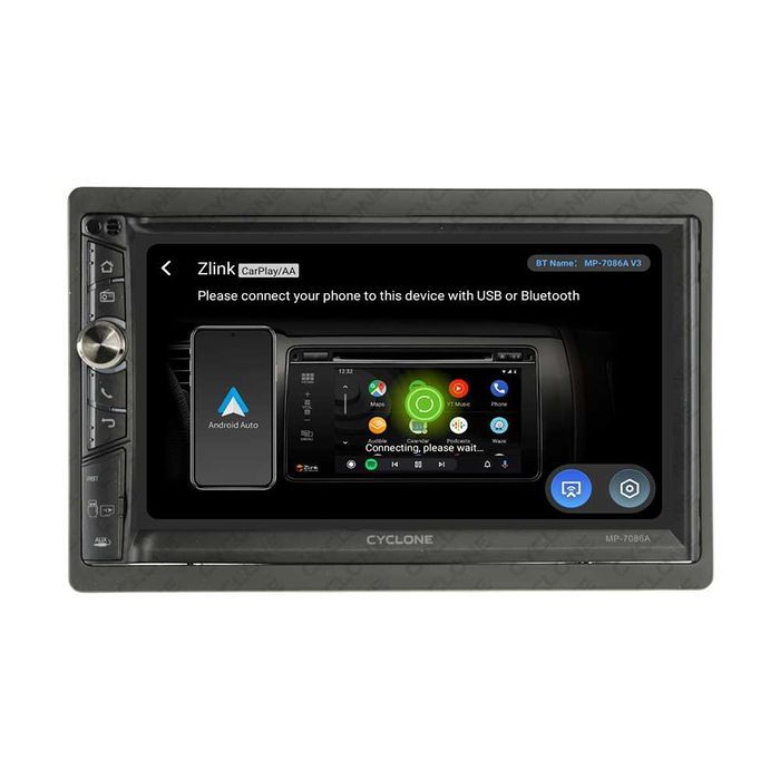 Автомагнитола 2 din MP-7086A v3 Android 2/32  магнитола в машину авто