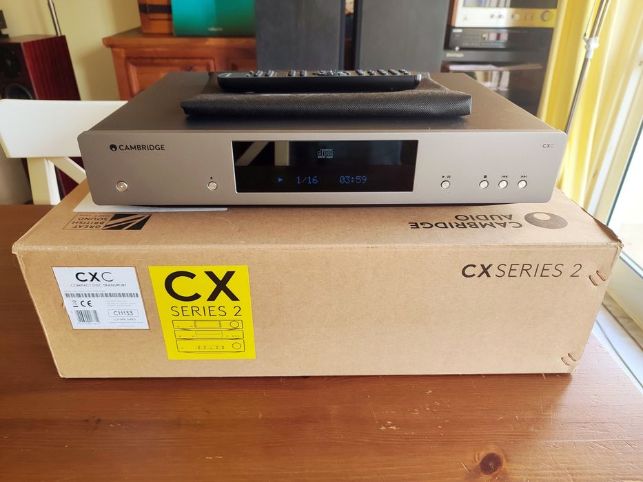 Cambridge Audio CXC V2 Transporte de CDs Hi-Fi C/Novo!