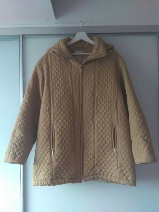 Kurtka damska w kolorze miodowym
