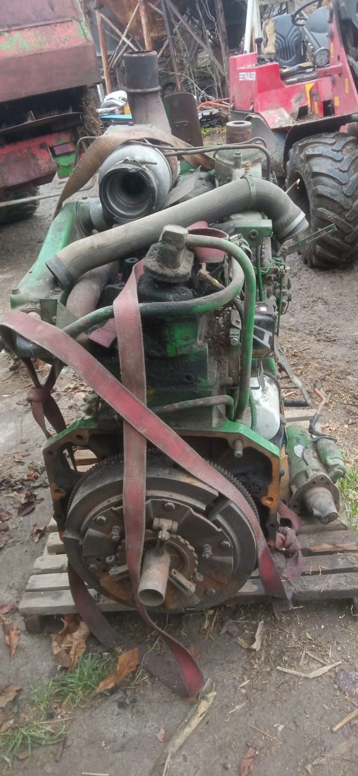 Silnik 270KM Turbo do sieczkarni samobieżnej John Deere