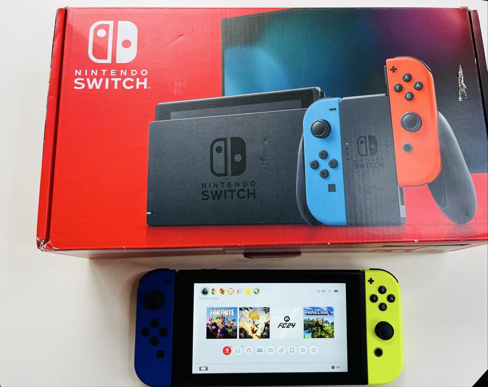 Konsola Nintendo Switch karta pamieci 128 GB
