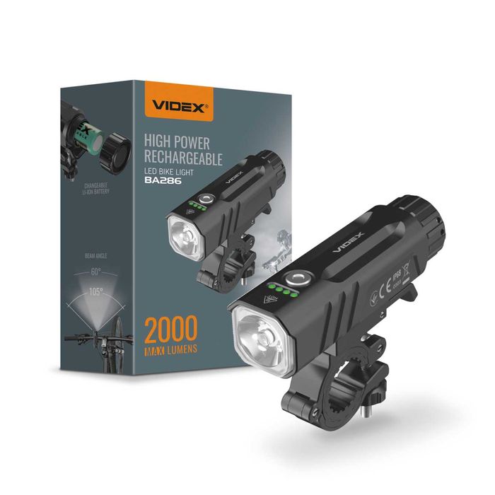Ліхтарик Велофара VIDEX VLF-BA286