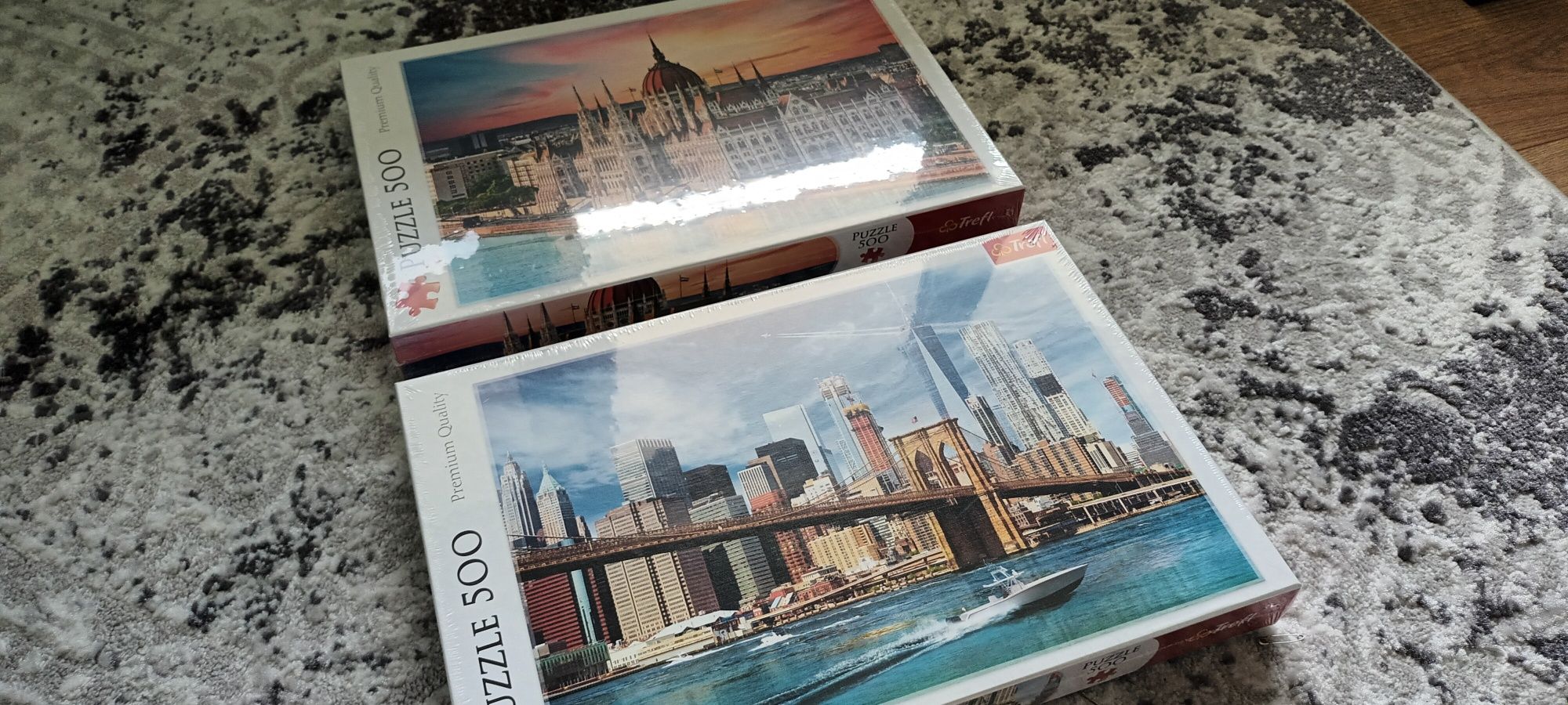 NOWE!! Puzzle Trefl 500 x2! Okazja