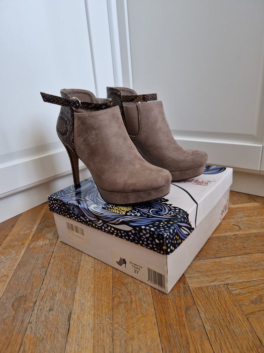 Skórzane buty, jak nowe rozm 37