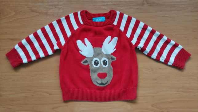 Sweterek świąteczny na Święta Bożego Narodzenia r. 86