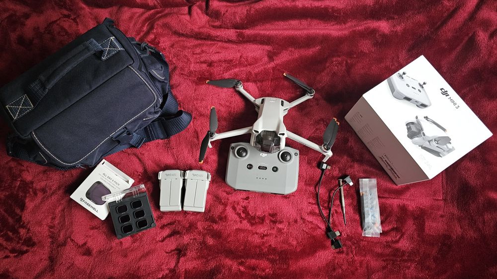 Dji mini 3, 2 Baterias, filtros ND e Mala !!