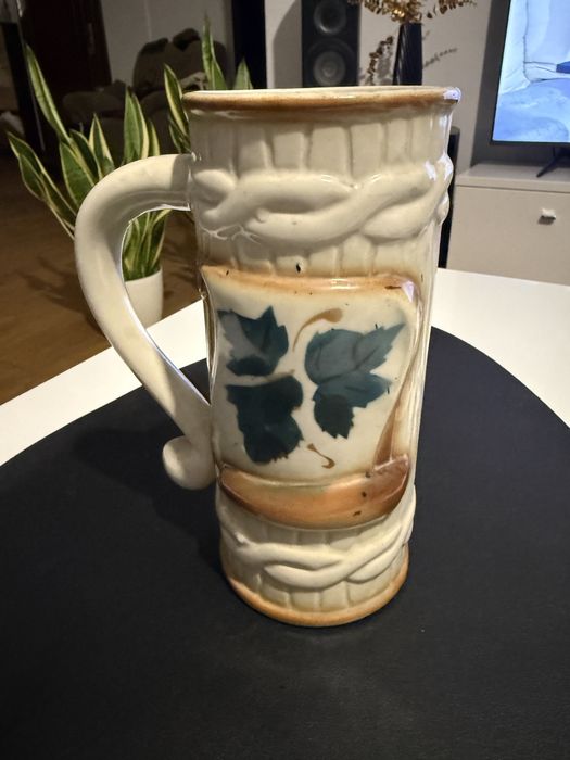 Kolekcjonerski kufel do piwa z okresu PRL