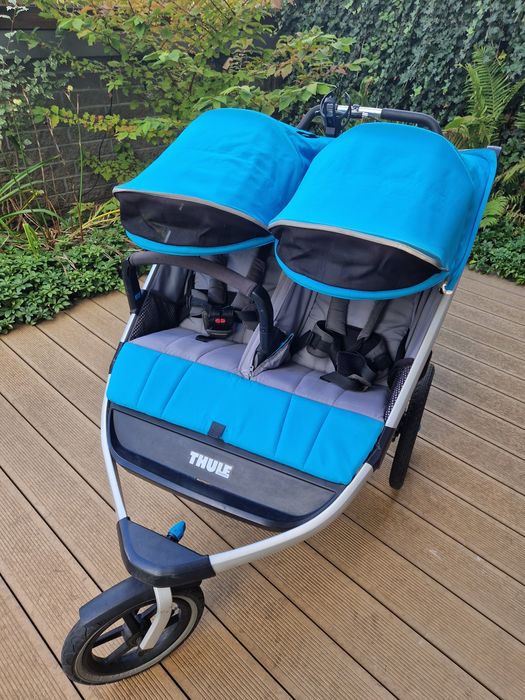 Wózek biegowy Thule Urban glide 2 double dla bliźniaków, dwójki dzieci
