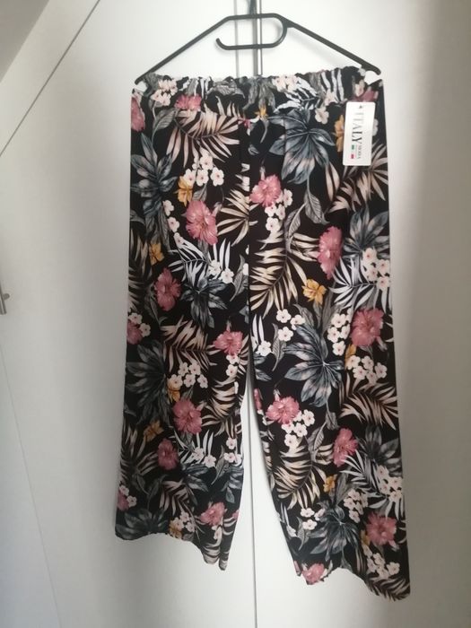 Letnie szerokie spodnie Hit nowe uni