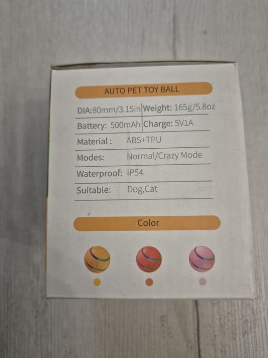 Interaktywna piłka dla psa kota