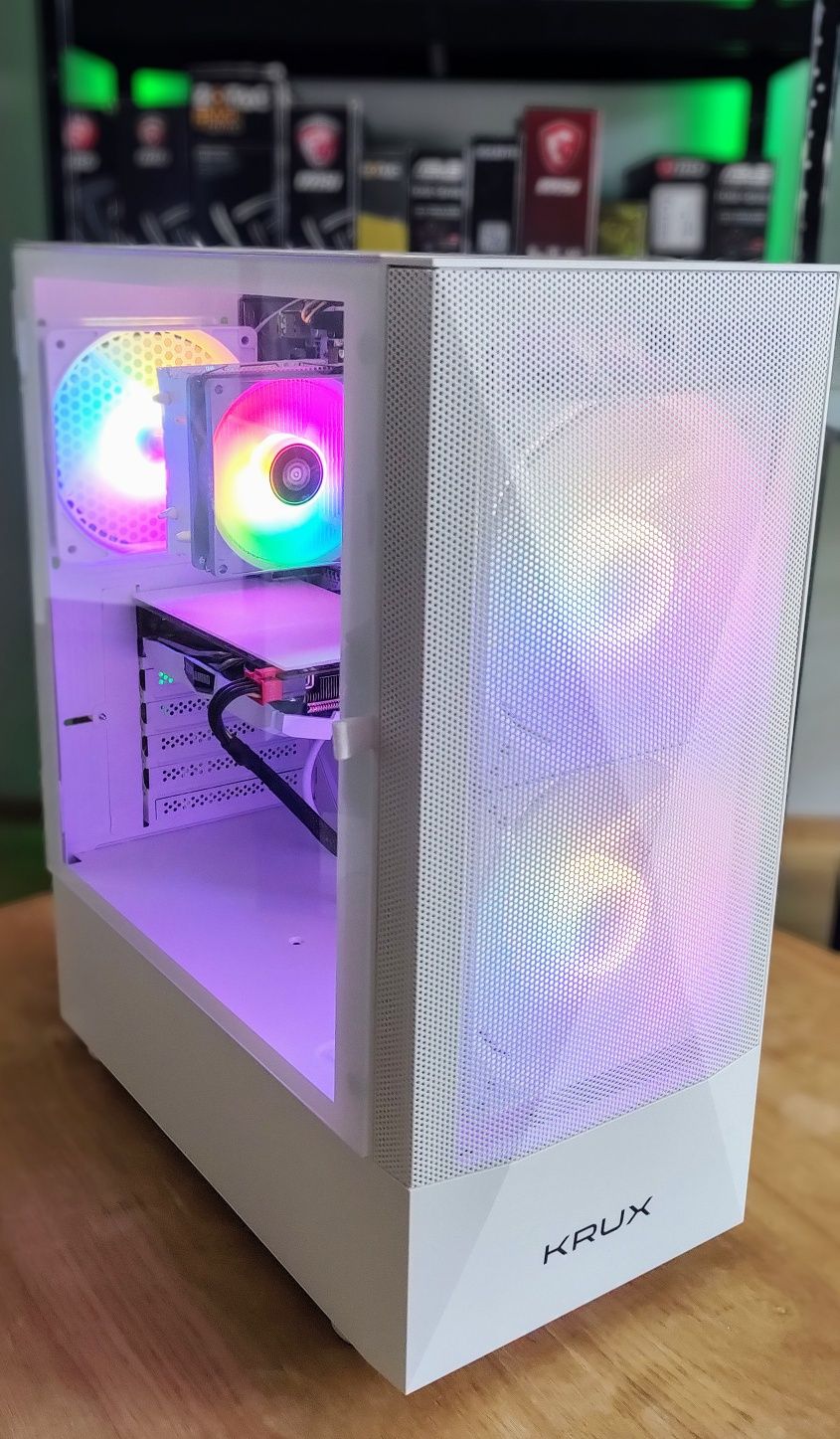 Komputer stacjonarny/gamingowy, Ryzen 5, GTX 1660 SUPER, 16 GB RAM, M2