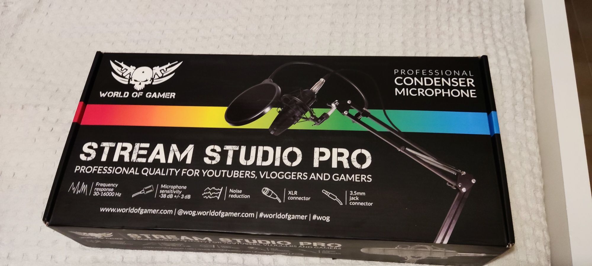 Stream studio pro microfone