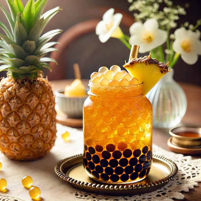 Солодкі кульки а соком всередині Бабл Ті 1800г , 210г