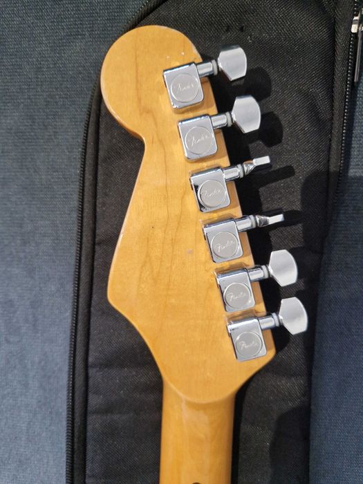 Gitara czarny stratocaster Gilmour - partcaster