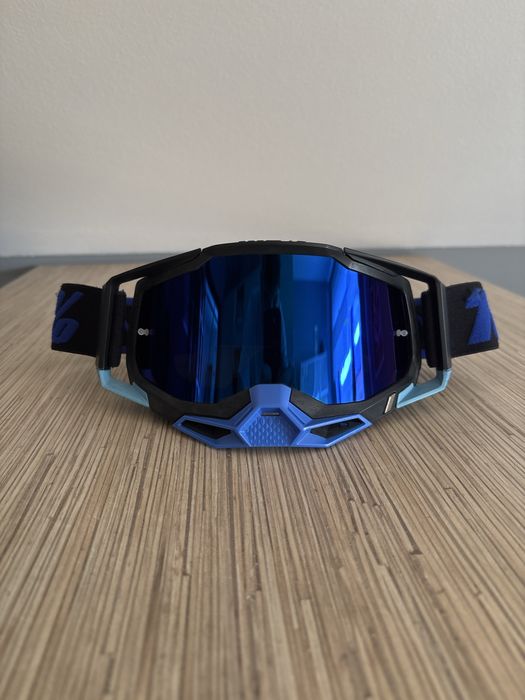 Kask crosowy IMX + 2 pary gogli 100%