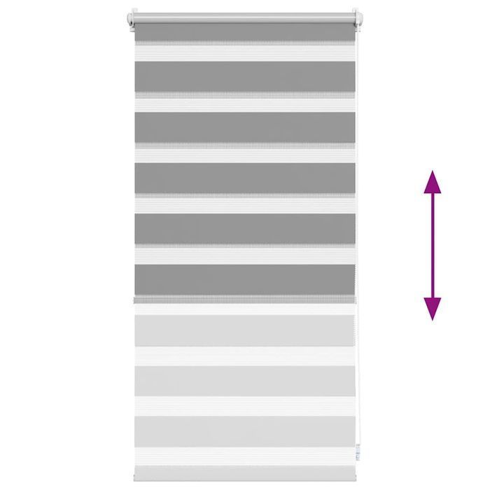 Roleta Zebra (40 X 100 Cm) Szara