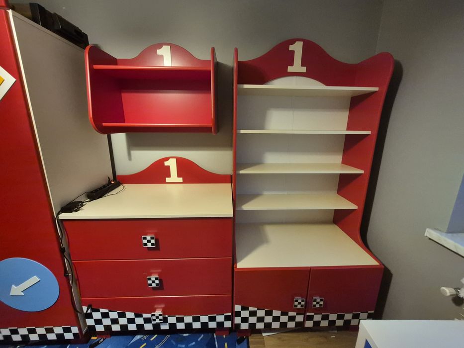 Meble dla chłopca Formuła 1 Super Speed BabyBest dziecięce