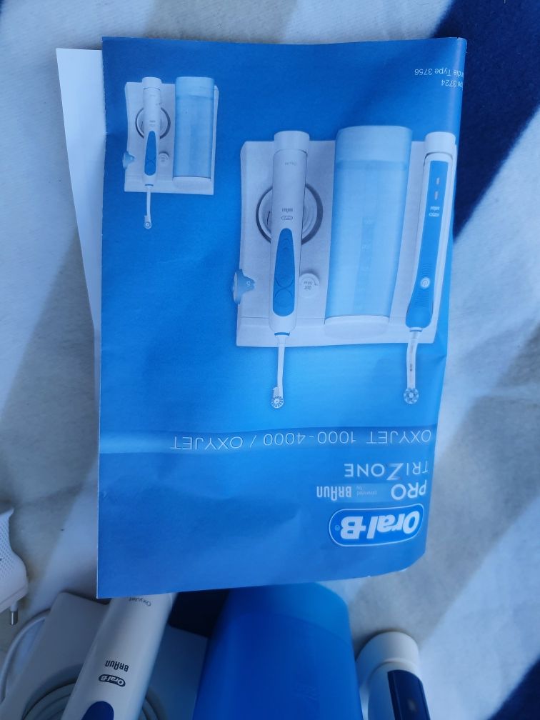 Irygator Oral-B Oxyjet + szczoteczka Pro 3000. Oraz health centre