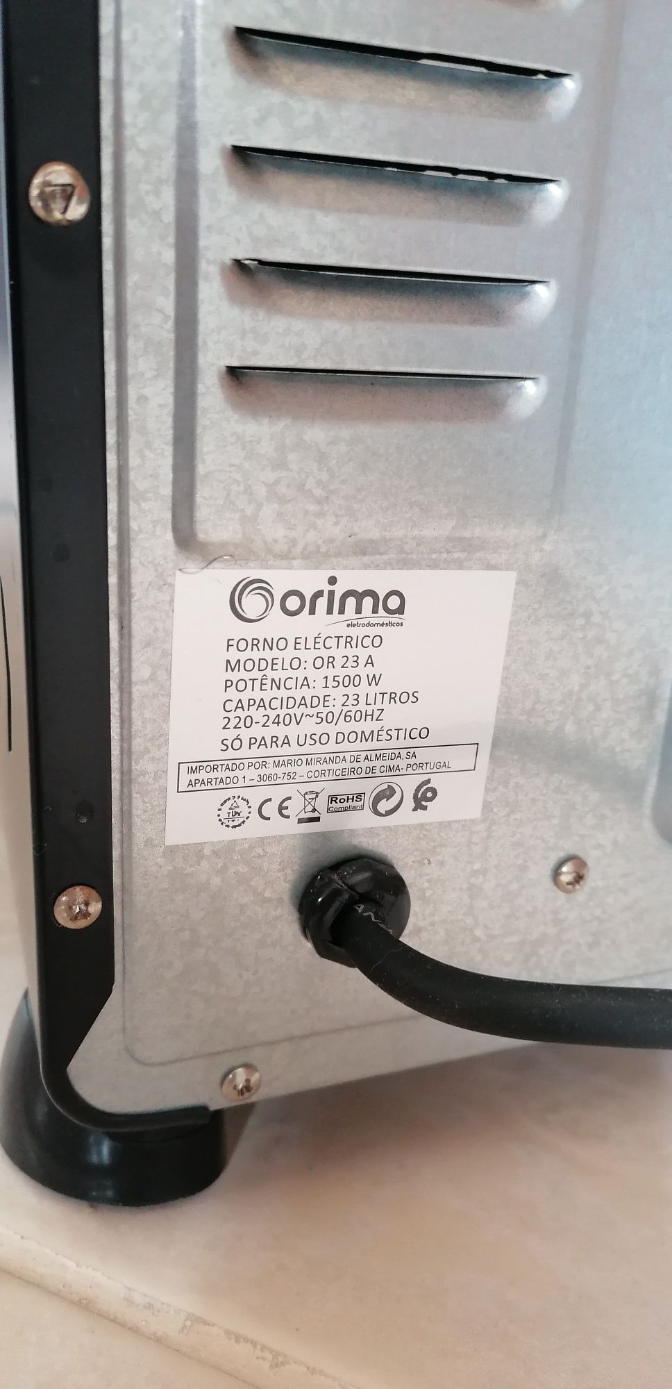 Mini forno Orima