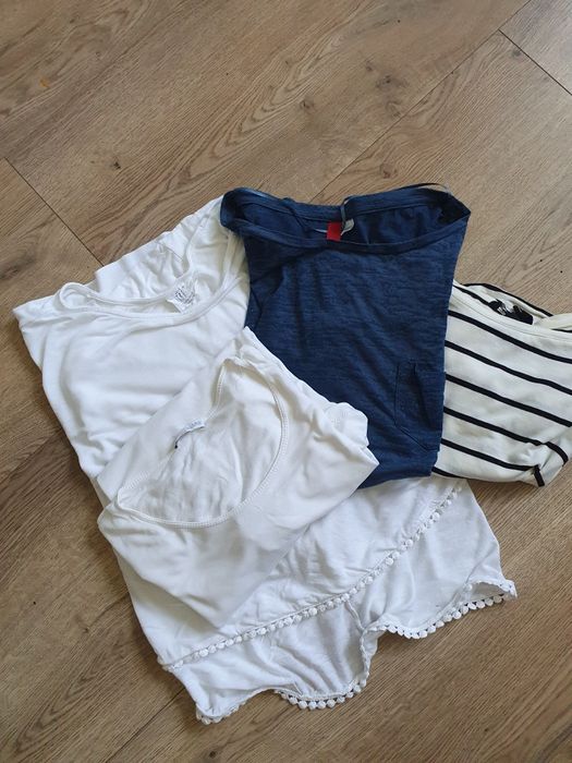 Zestaw topów damskich w rozmiarze S. Szczegóły w opisie
