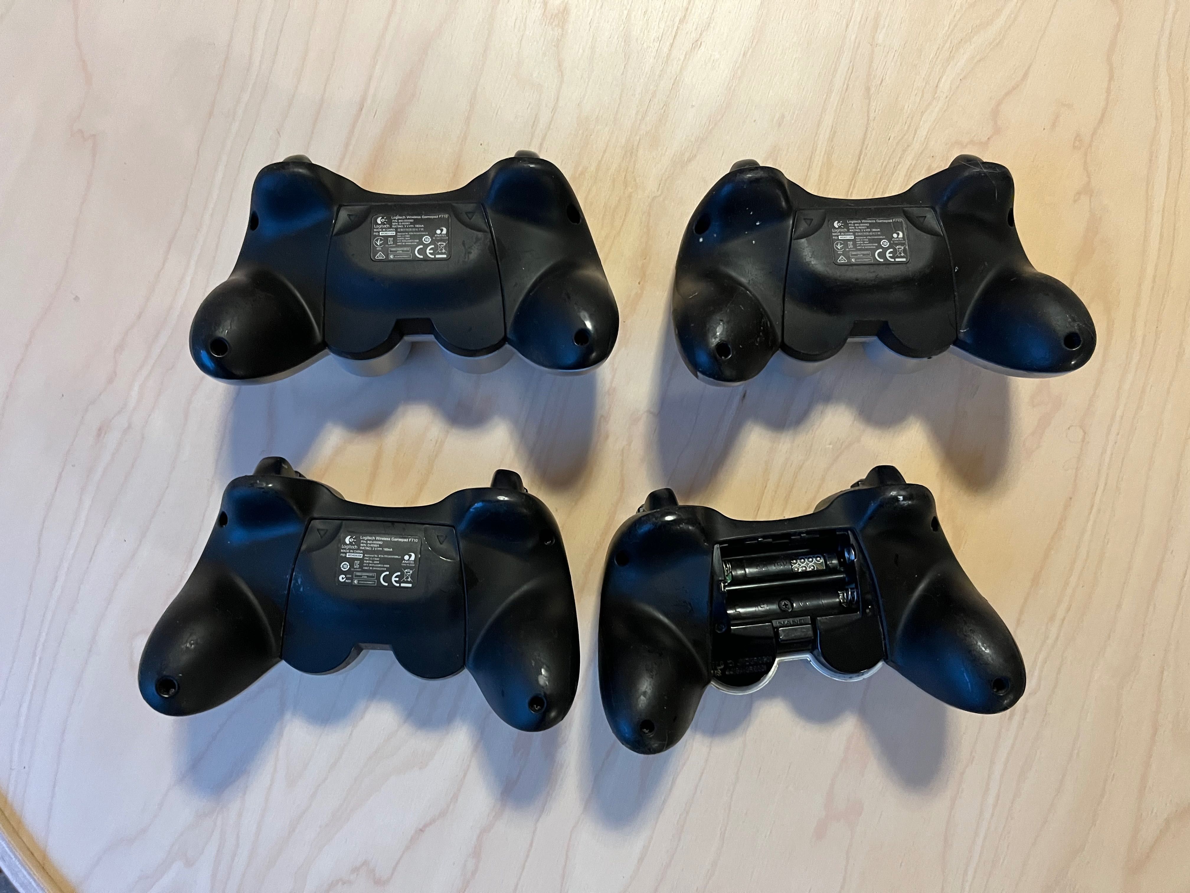 4x Kontroler LOGITECH Bezprzewodowy F710 (PC)