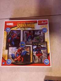 Puzzle spiderman od trefla 4w1