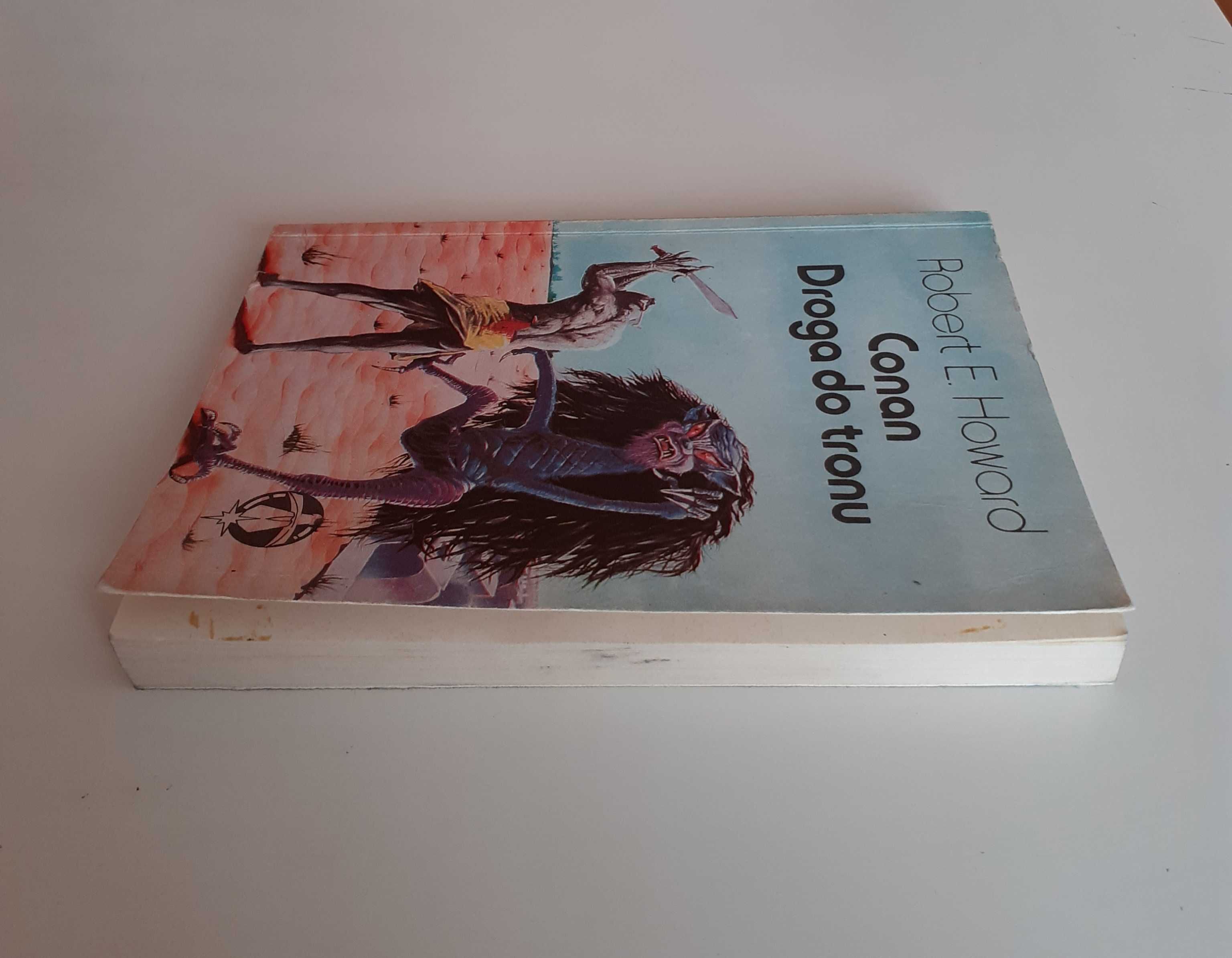 Nowa z wadą książka Robert E. Howard Conan: Droga do tronu wyd. 1988