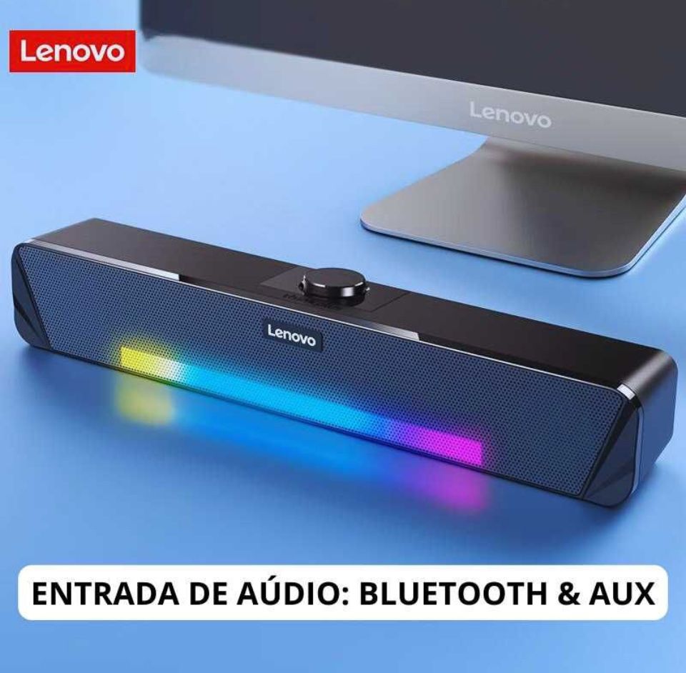 Lenovo TS33 | Coluna de Som bluetooth