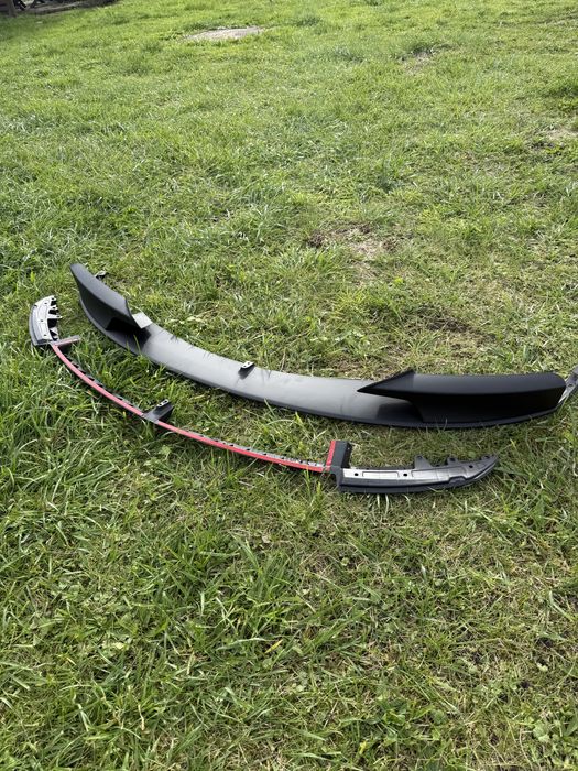 Dokladka zderzaka BMW F30/F1 M Performance M Pakiet czarny mat spliter