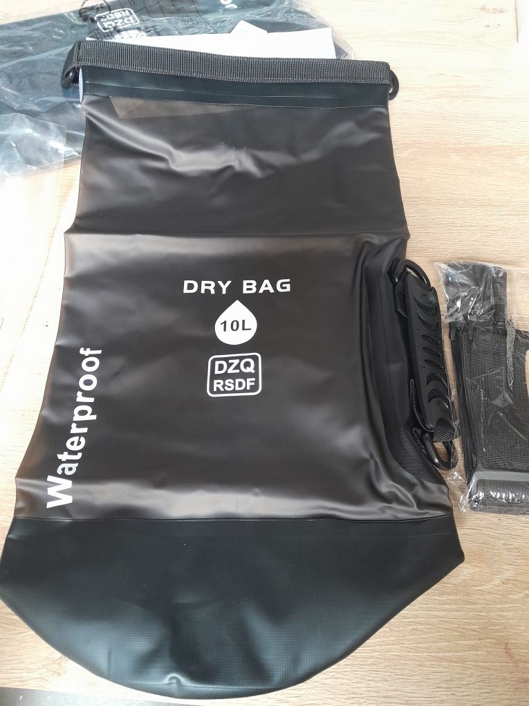 Torba wodoodporna 10l dry bag na kajak plażę łódkę