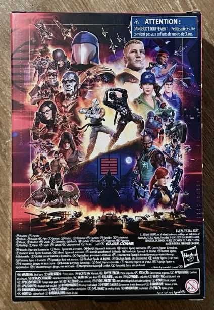 Gijoe Classified #48 Dreadnok Zarana (Novo selado)