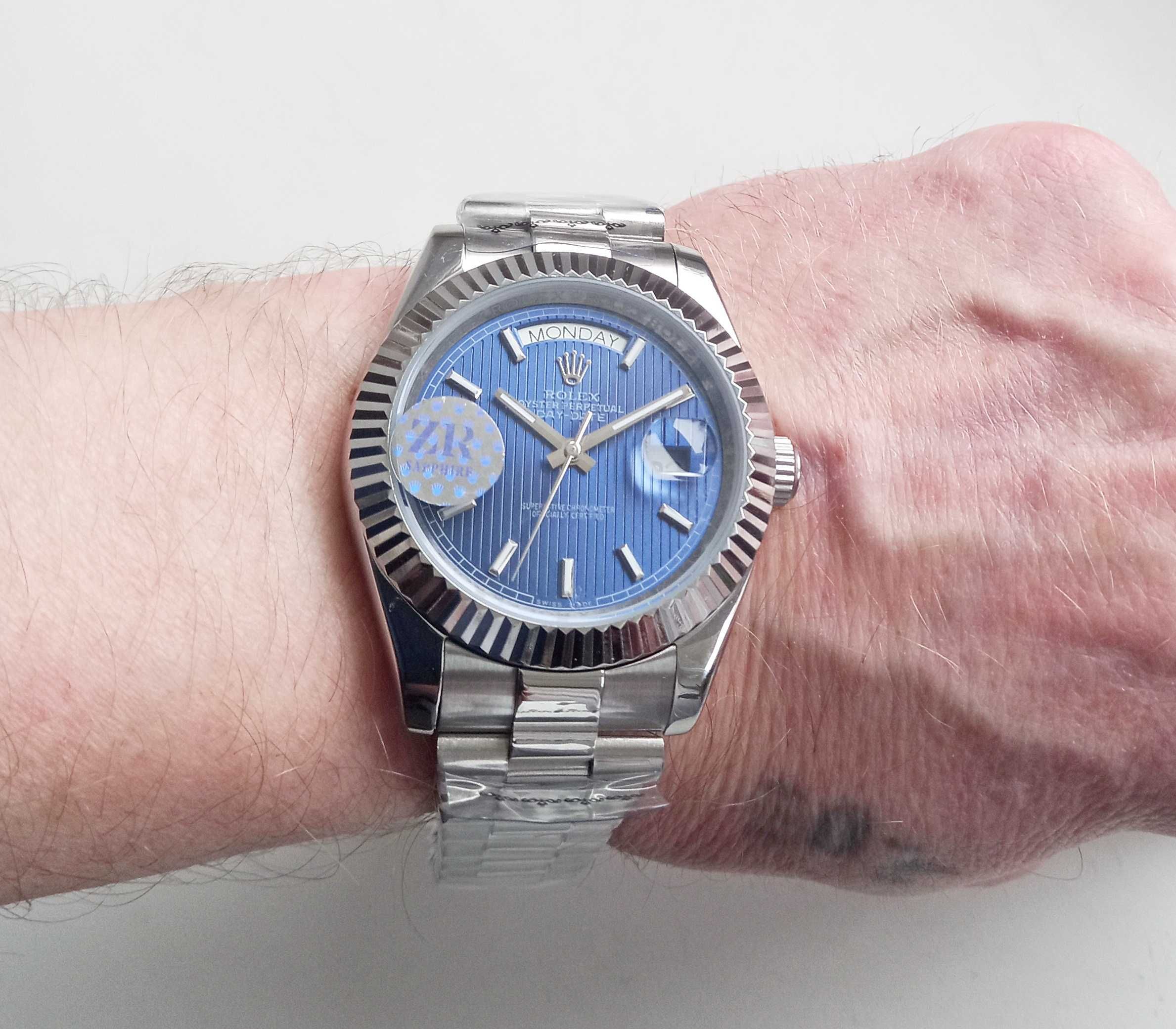 Часы Rolex *day-date*blue* класс ААА