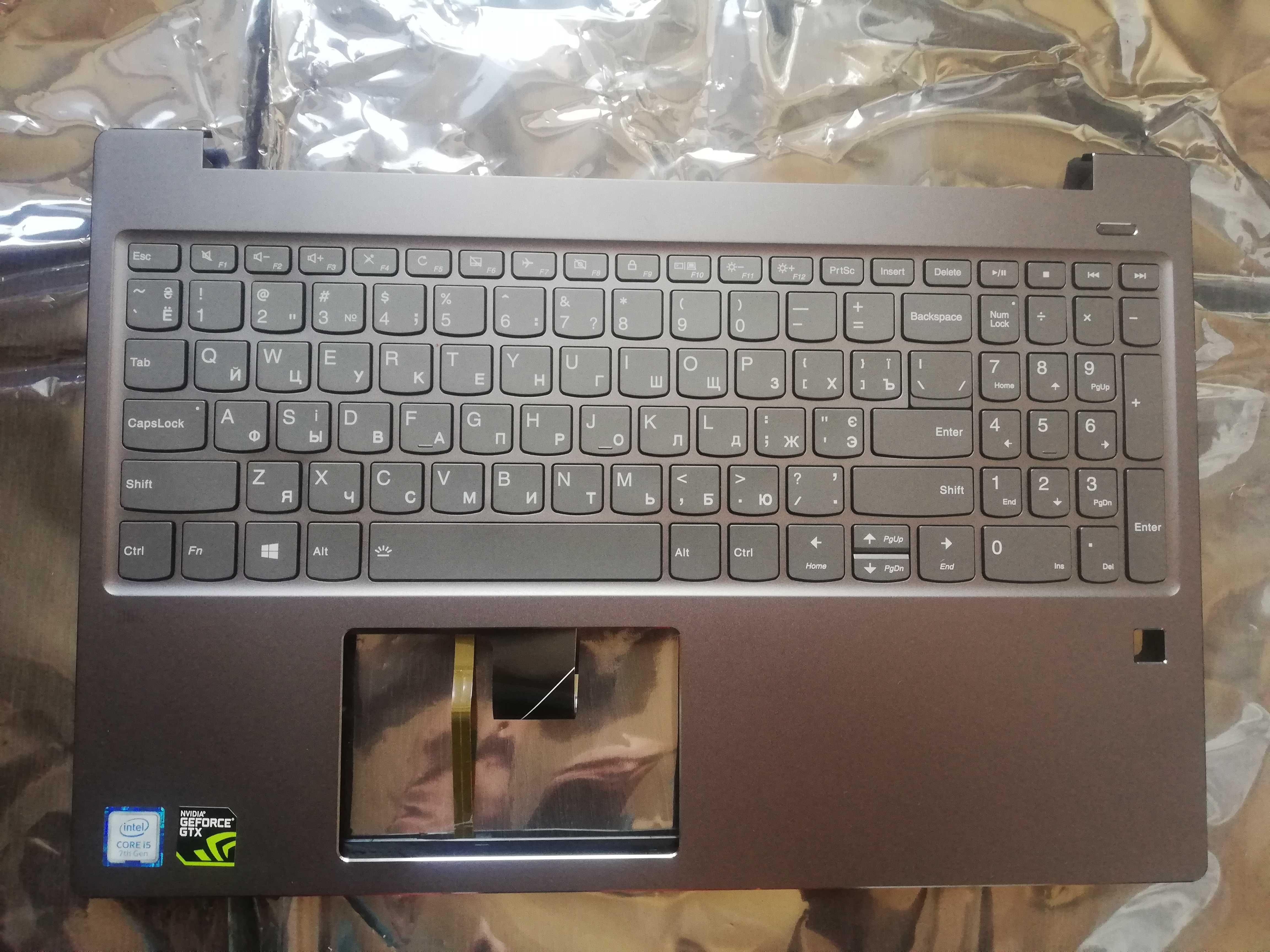 Оригінальний топкейс Lenovo IdeaPad 720S-15IKB, передня панель