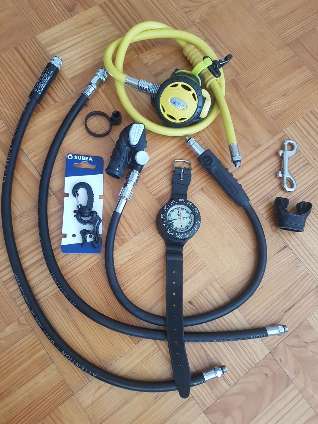 Equipamento de mergulho