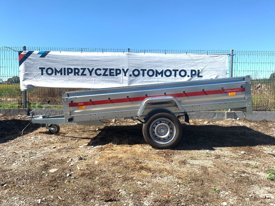 Przyczepa resorowana TEMARED PRO 263x150 750 DMC dostawa cała Polska