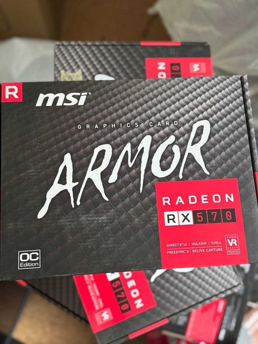 Продажа фермы из 4 видокарт Radeon RX 570