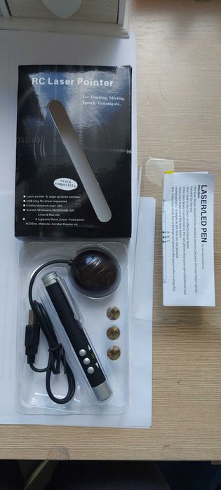 Wskaźnik laserowy Dalkia, laser pointer, nowy