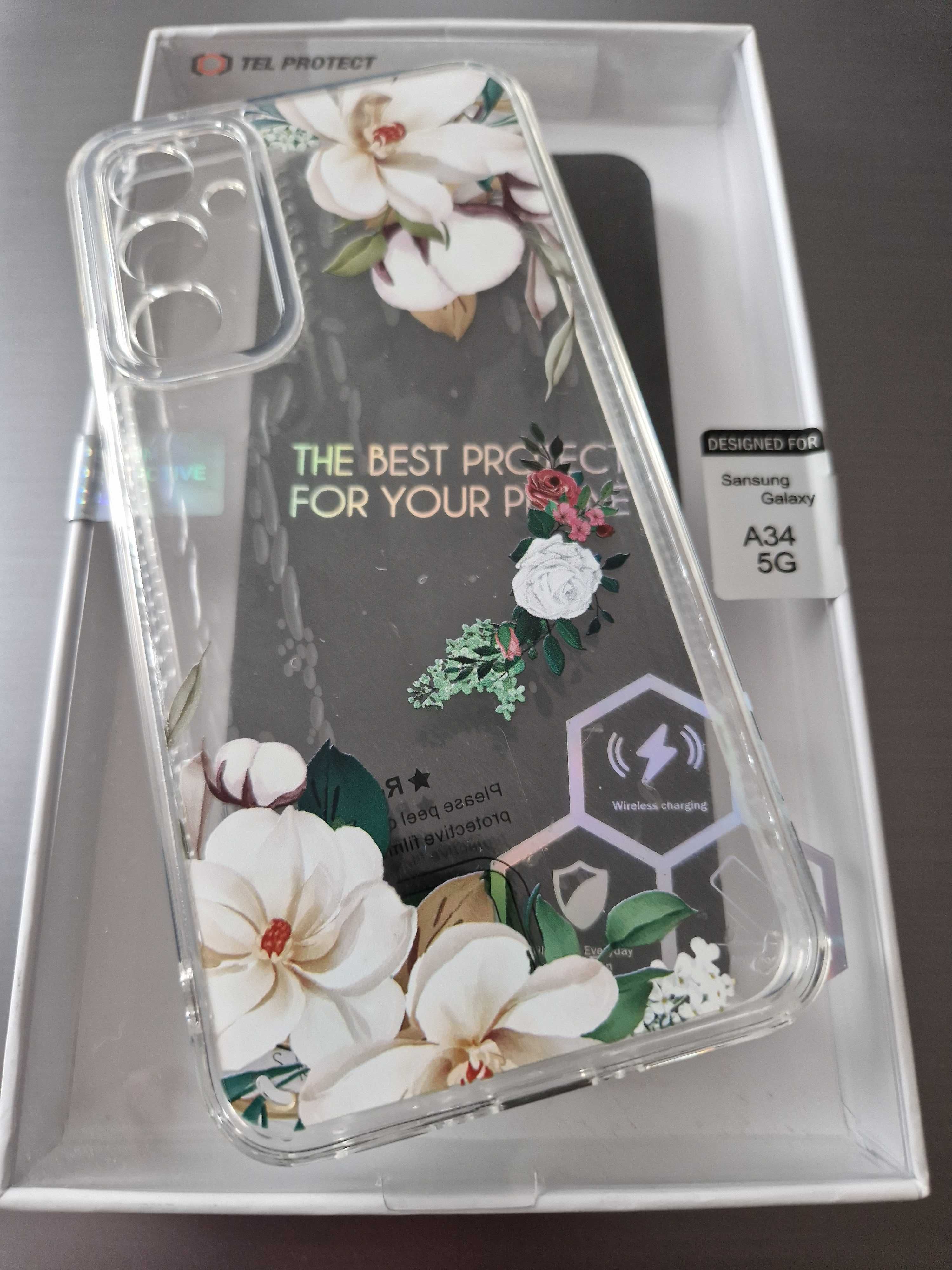 Tel Protect Flower do Samsung Galaxy A34 5G