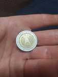 Vendo moeda rara de 2 euros com defeitos de cunhagem