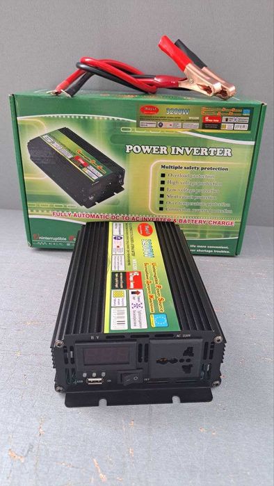 Распродажа! 3 в 1 Инвертор+зарядка+ИБП. Преобразователь 12-220 3200W