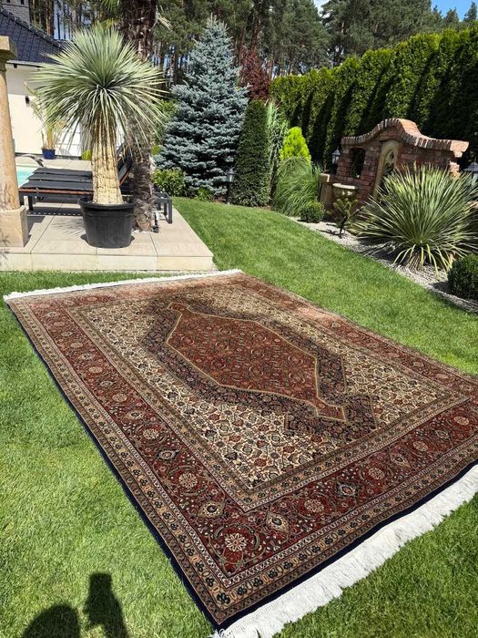 Nowy Dywan Perski Wełniany Kaszmirowy Indo Bidjar 330x240 gal. 25 tyś