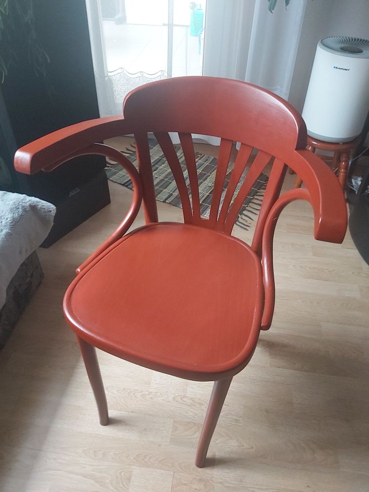 Krzesło bukowe gięte "Thonet" z Radomska