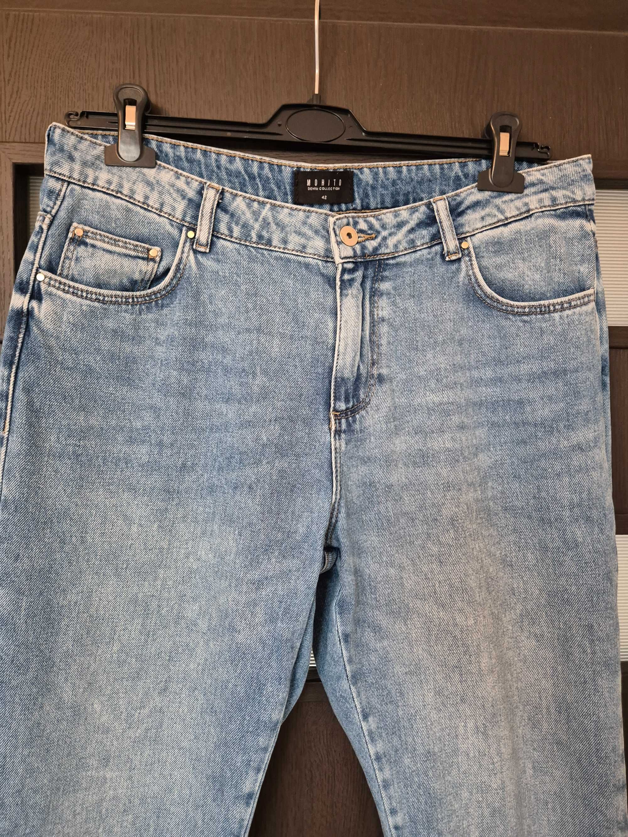 Mohito jeansy mom fit r.42
