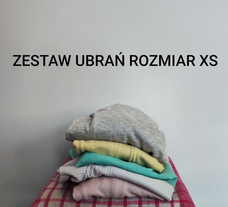 Zestaw ubrań damskich rozmiar XS
