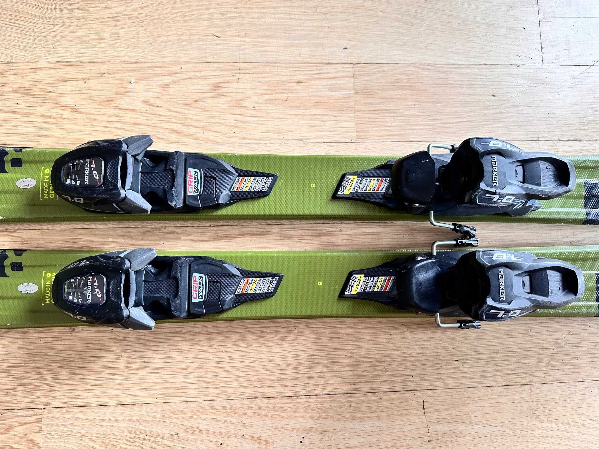 Narty zjazdowe juniorskie Volkl Racetiger SL 130.
